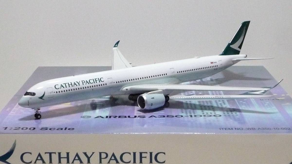 JFox(1/200)Cathay Pacific Airways A350-1000 B-LXO www.natluk.com