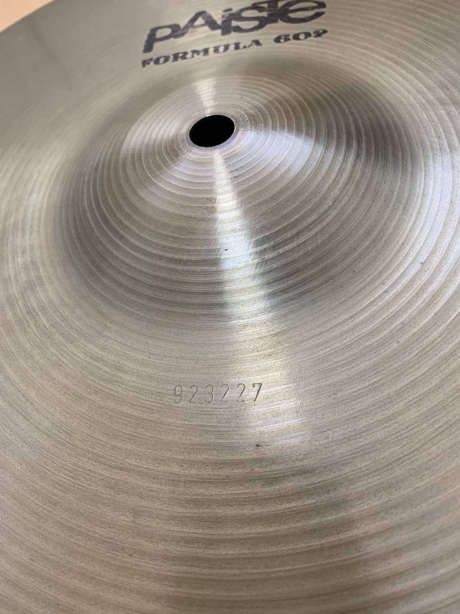 PAISTE FORMULA 602 Hi-Hat 14” Top & Bottom パイステ フォーミュラ