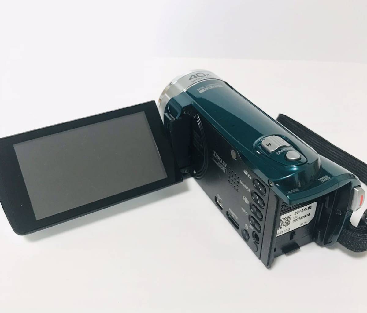 JVC ケンウッド GZ E G ハイビジョンメモリームービー エメラルドグリーン｜PayPayフリマ