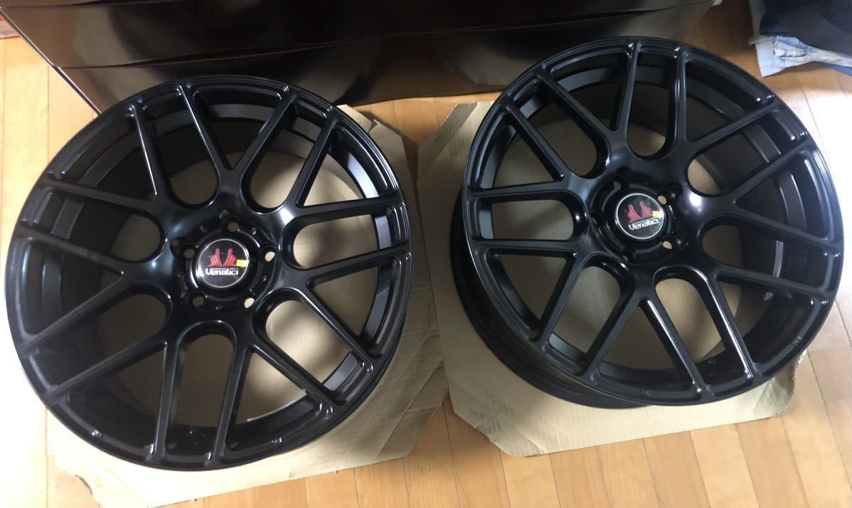 送料込MJL C-72M VENATICI ホイール 2本 19×8.5J PCD 5×120 新品購入未