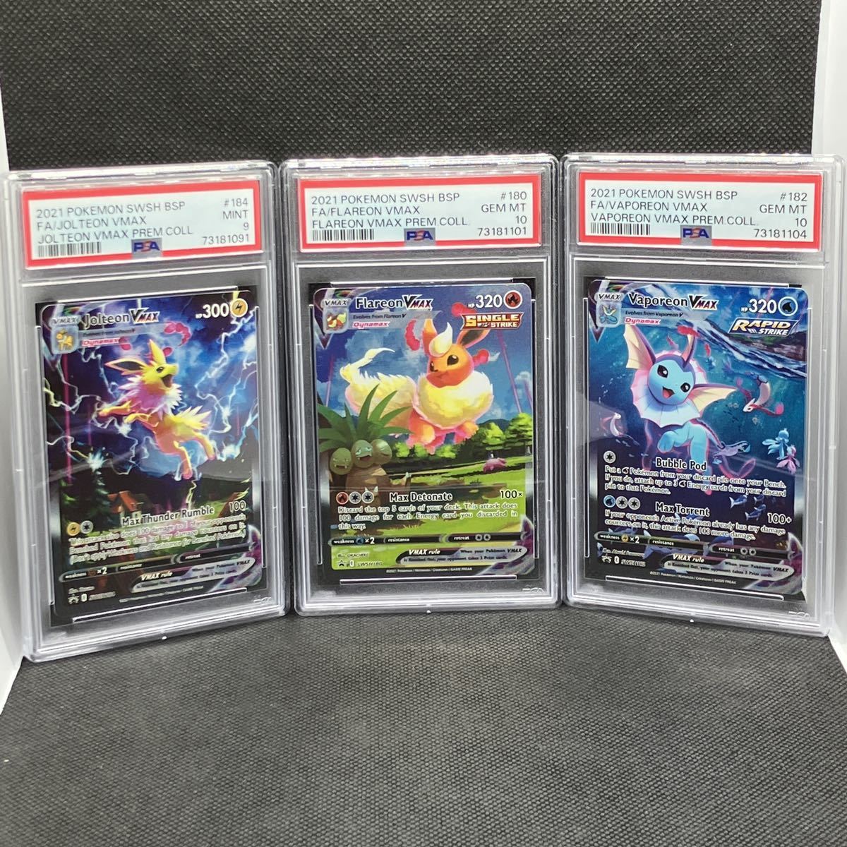 PSA9-10 ポケモンカード 海外 ブースターVMAX シャワーズVMAX