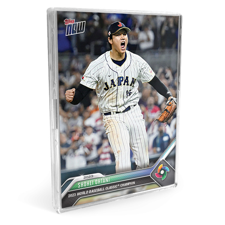 優勝記念12枚セット】2023 Topps Now WBC/Baseball 侍JAPAN 優勝チーム