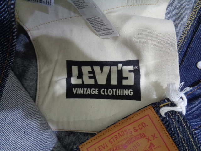 即決 LVC 未使用品 日本製 LEVI'S 37501-0015 501XX シンチバック リジッド デニムパンツ W38 L34 リーバイス　デッドストック　希少サイズ_画像5