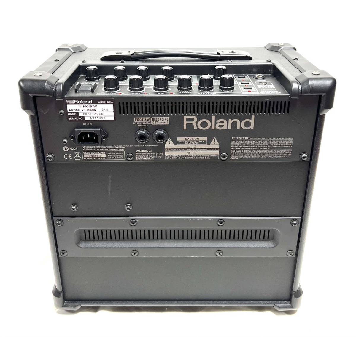 送料無料 美品 Roland ローランド ギターアンプ CUBE-20GX 20W｜Yahoo