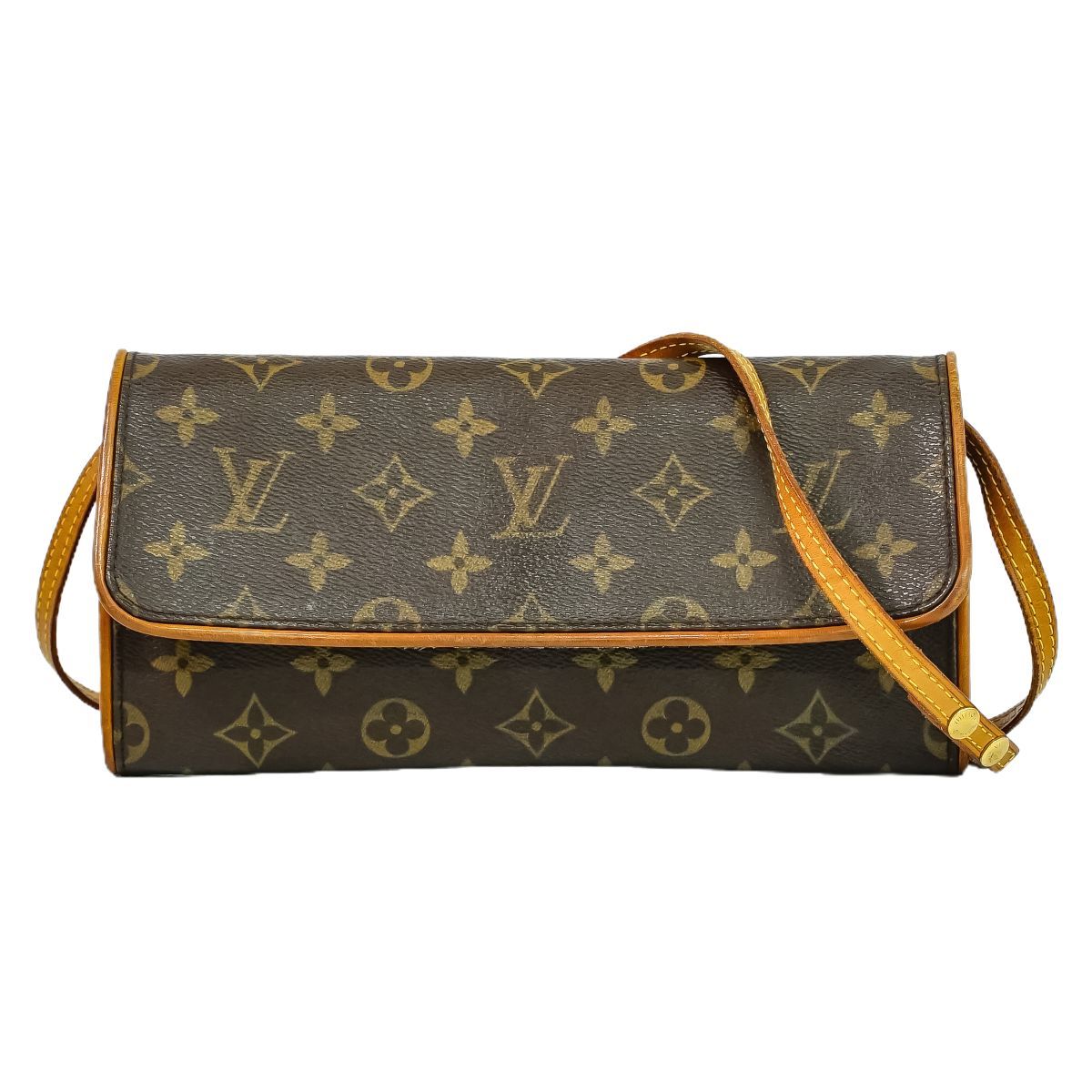 本物 ルイヴィトン LOUIS VUITTON LV ポシェットツイン GM モノグラム