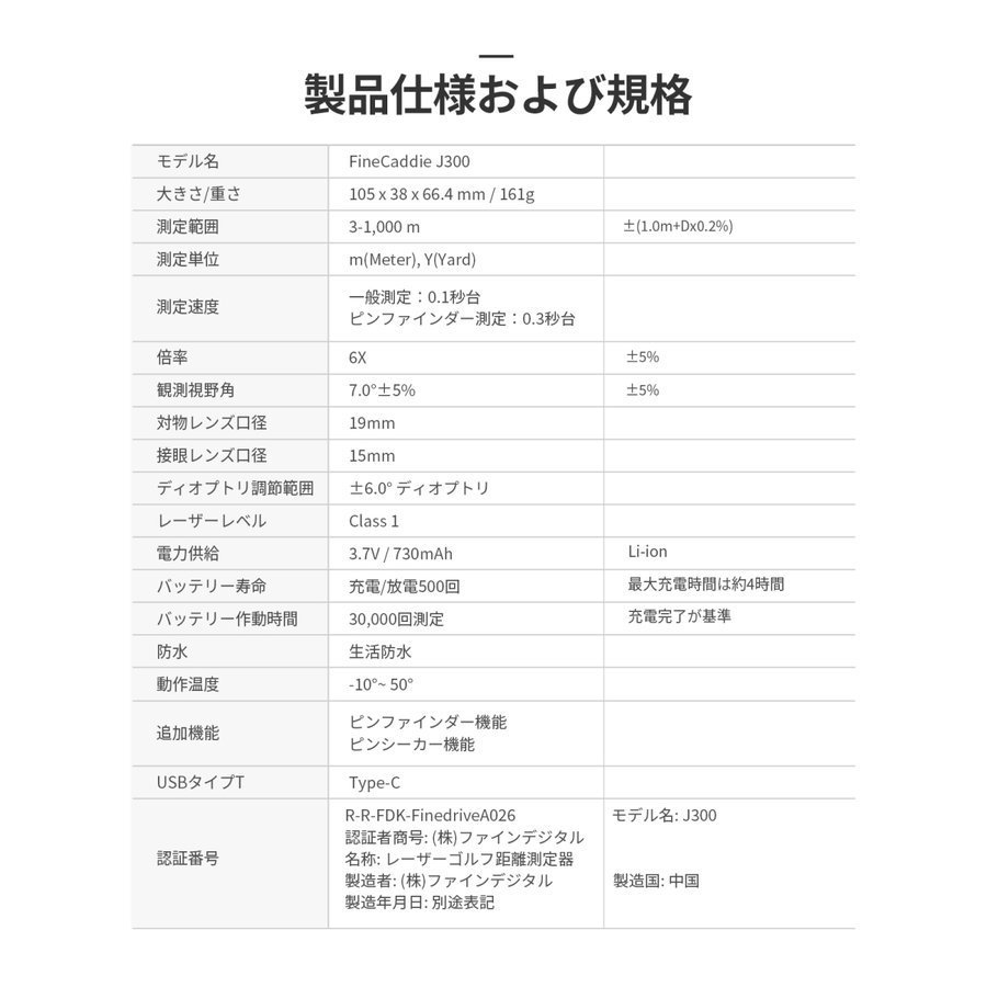 新品未開封 24時間以内発送 ファインキャディ J300 プレミアム
