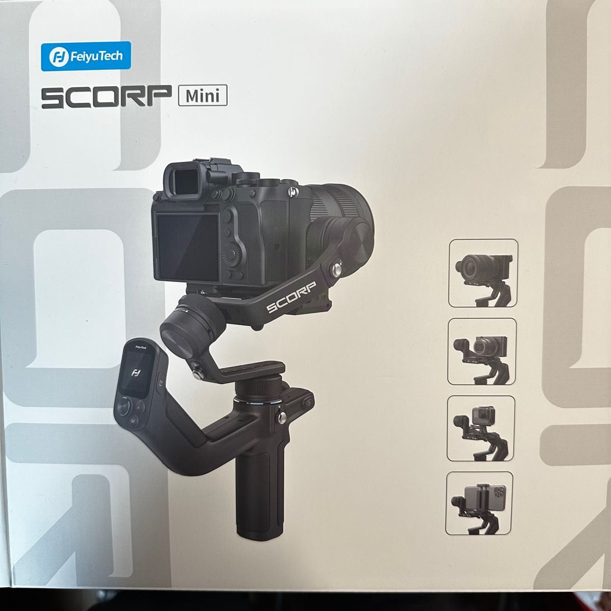 FeiyuTech SCORP-Mini カメラジンバル 3軸 スタビライザー