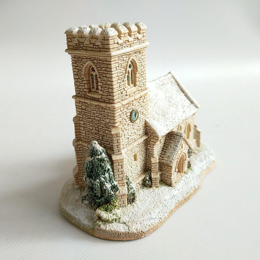 リリパットレーン LILLIPUT LANE「ST JOSEPHS CHURCH」ミニチュアハウス イギリス 英国 置物 ヴィンテージ アンティーク ハンドメイドの画像2