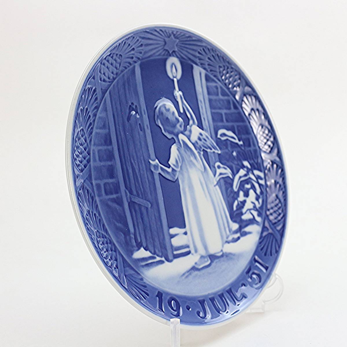 1951年 ロイヤルコペンハーゲン イヤープレート 「クリスマスの 1951年 ロイヤルコペンハーゲン イヤープレート 「クリスマスの