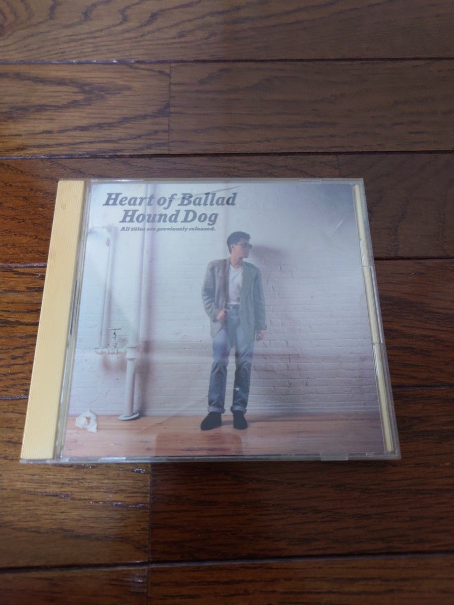 HOUND DOG  /  Heart Of Ballad　ハウンド・ドッグ 盤　中古CD  アルバム　大友康平　レトロ　