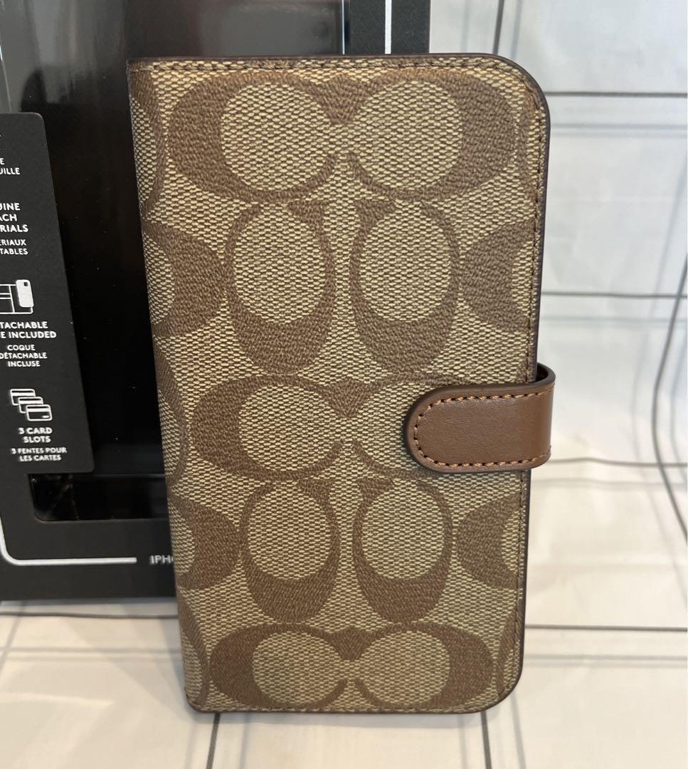 COACH コーチ iPhone 13 PRO スマホケース C8024 新品　カーキ_画像2