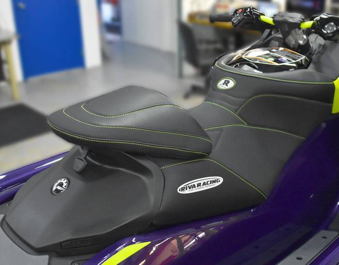 RIVA SeaDoo 2021+ RXP 300 Seat Cover - Black w/ Neon Yellow RIVA SeaDoo 2021+ RXP 300 Seat Cover - Black w/ Neon Yellow