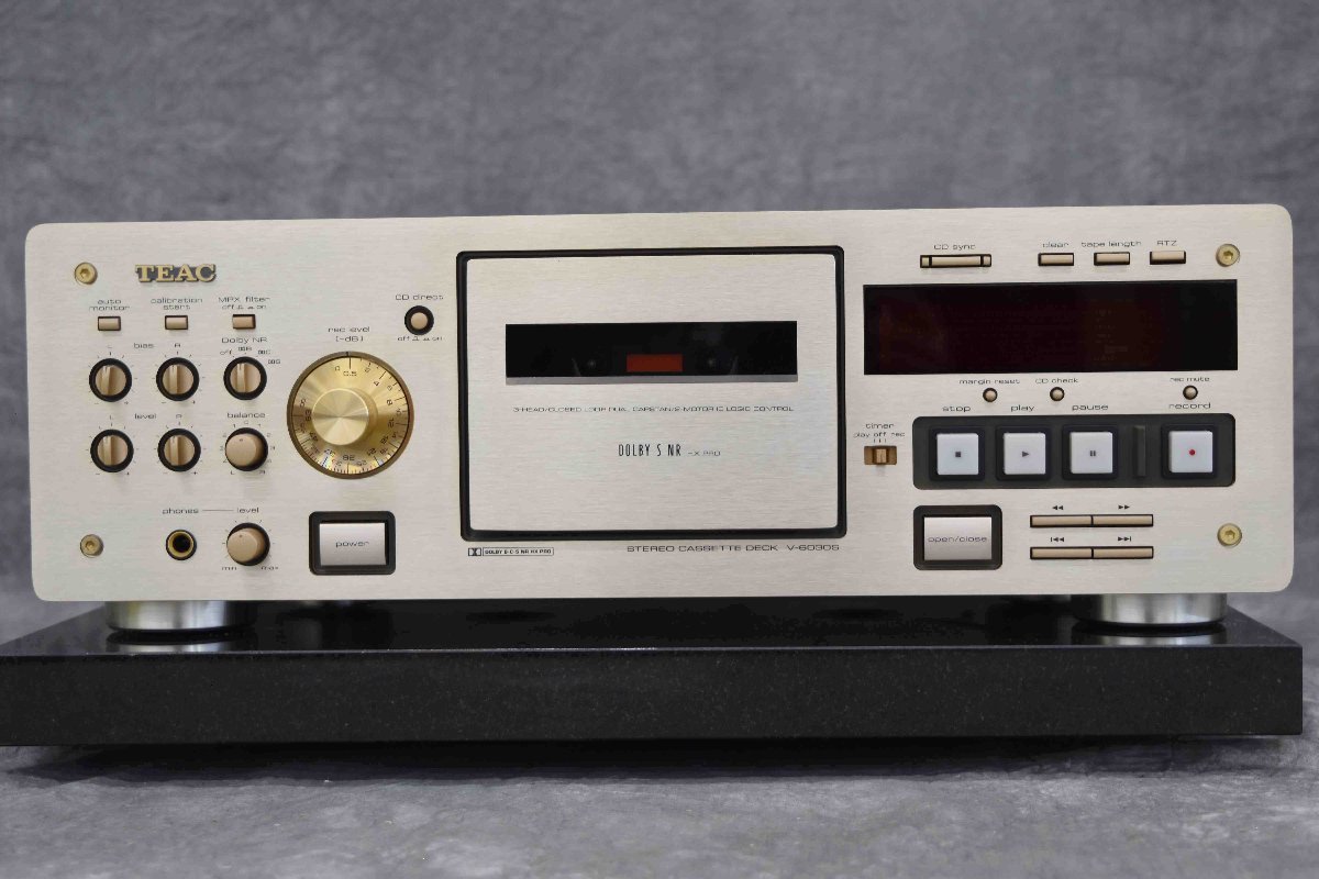 F☆TEAC ティアック カセットデッキ V-6030S ☆ジャンク品☆ - JChere