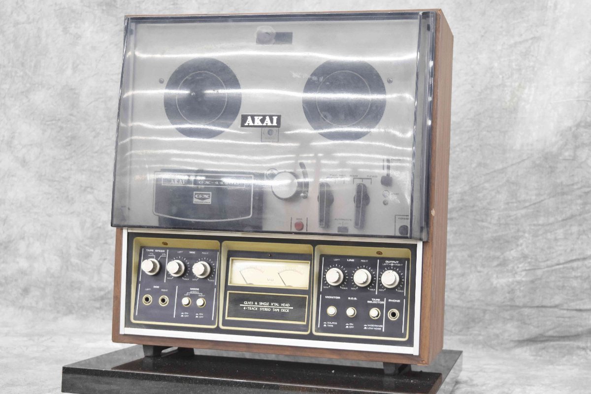 Yahoo!オークション - F☆AKAI オープンリールデッキ GX-4440D アカ...