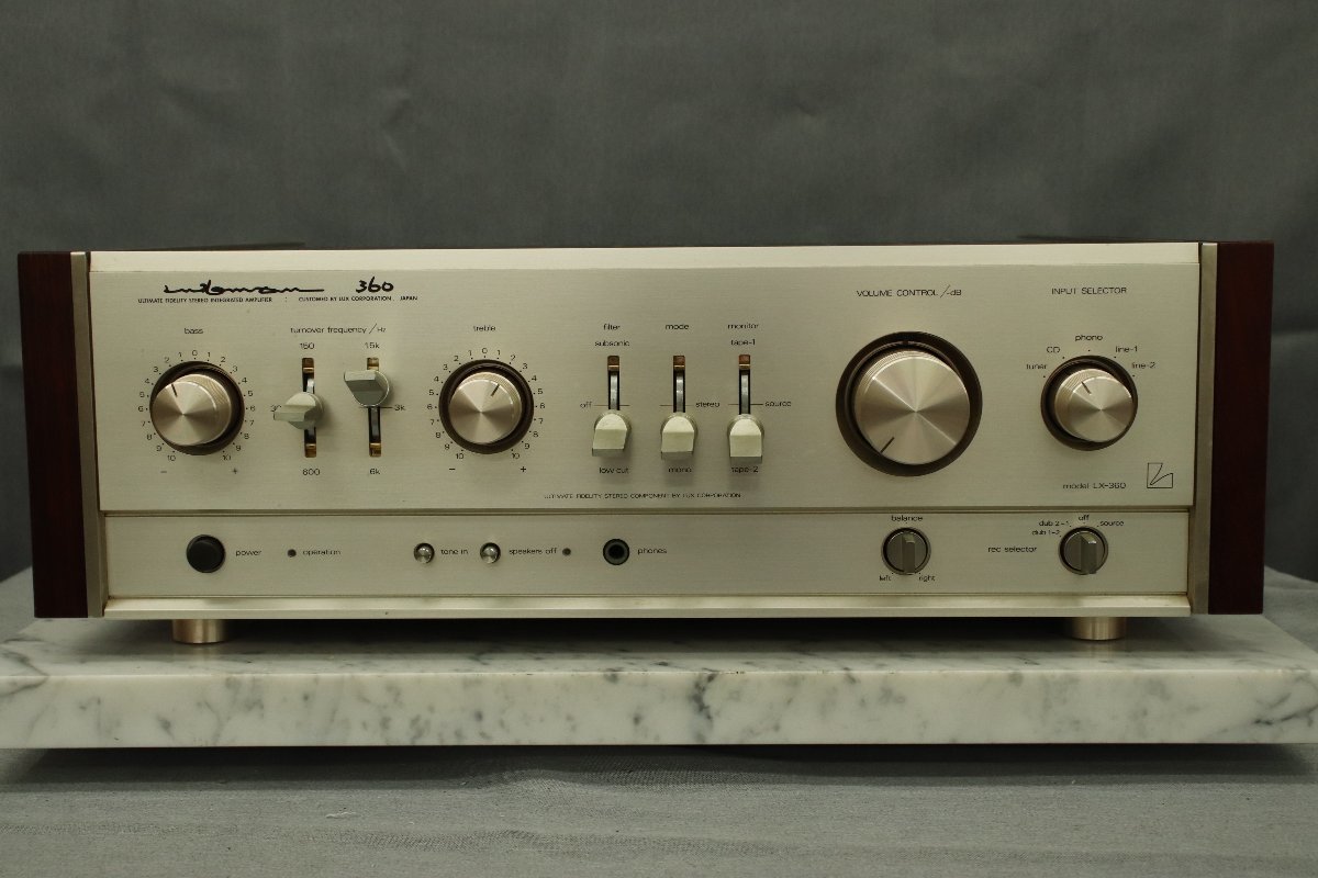 ヤフオク! - 〇【ジャンク】 LUXMAN ラックスマン プリメインアン...