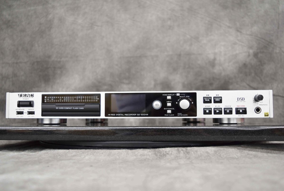 F☆TEAC ティアック SD-500HR ハイレゾ マスターレコーダー
