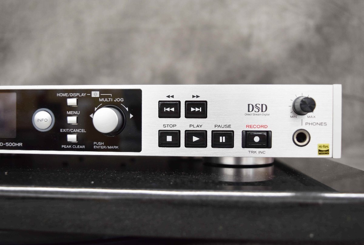 F☆TEAC ティアック SD-500HR ハイレゾ マスターレコーダー