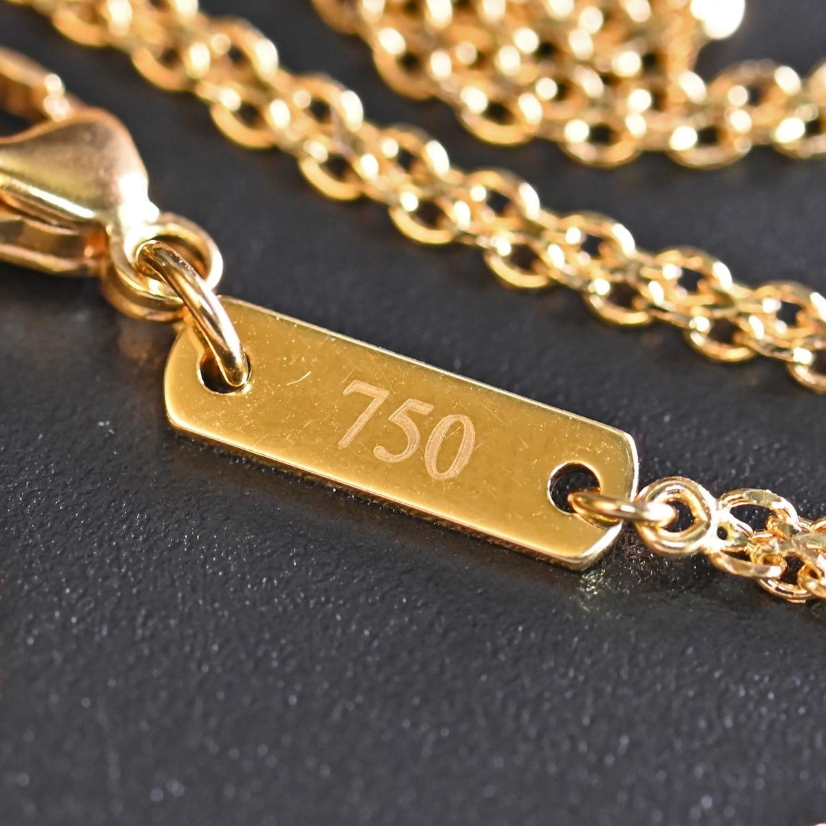 本物 極上品 SJX 公式HP掲載 K18イエローゴールド GOLD DESIGN CHAIN