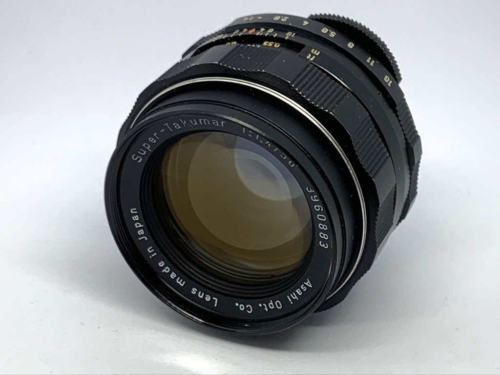 ★光学美品☆動作良品★単焦点レンズ　ASAHI PENTAX　ペンタックス　Super Takumar 50mm F1.4後期型☆要実写例確認☆　標準レンズ　#LS0016_画像1