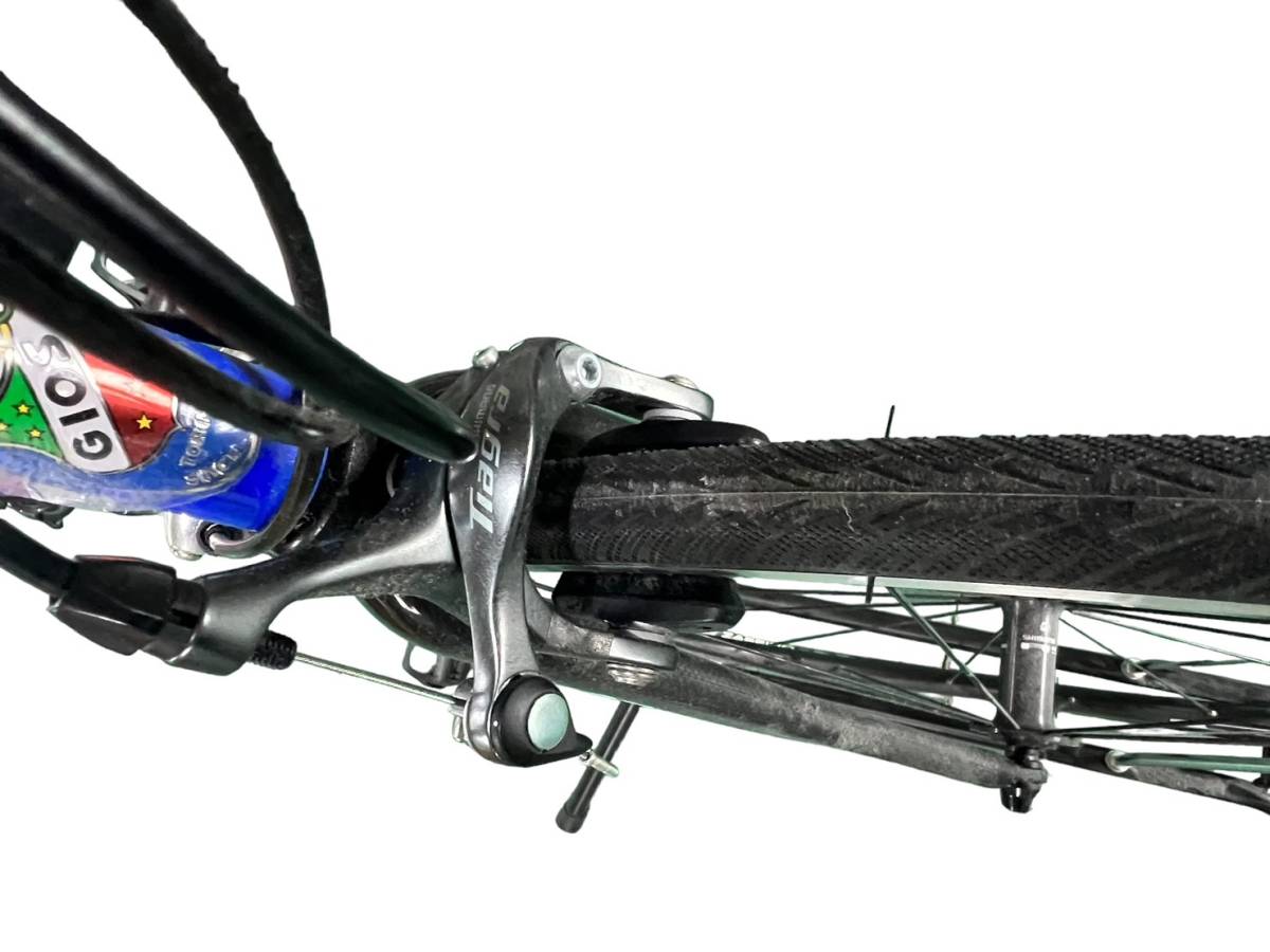 to0597 美品 GIOS ジオス AIRONE クロモリロード SHIMANO 105 5800