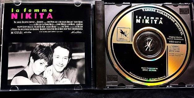 輸入盤CD◆ニキータ　la femme NIKITA◆音楽：エリック・セラ　リュック・ベッソン監督作品　1990年_画像3