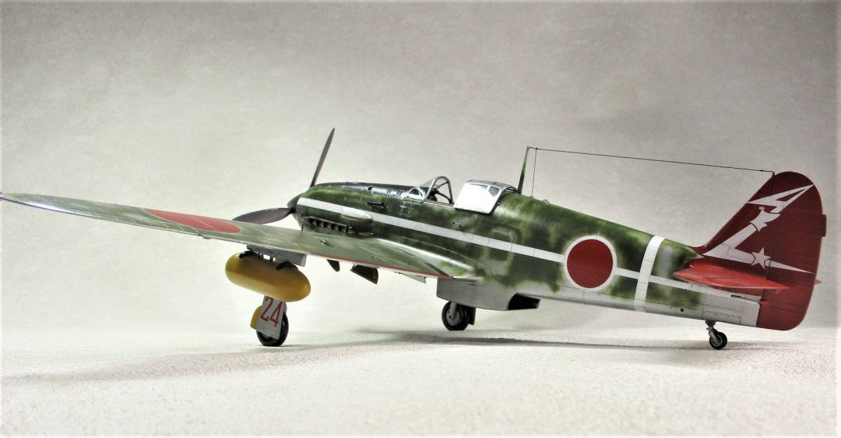  Japan land army ..1 type number 244 Squadron Kobayashi captain 24 serial number 1944 year 12 month Hasegawa modified 1/32 final product 