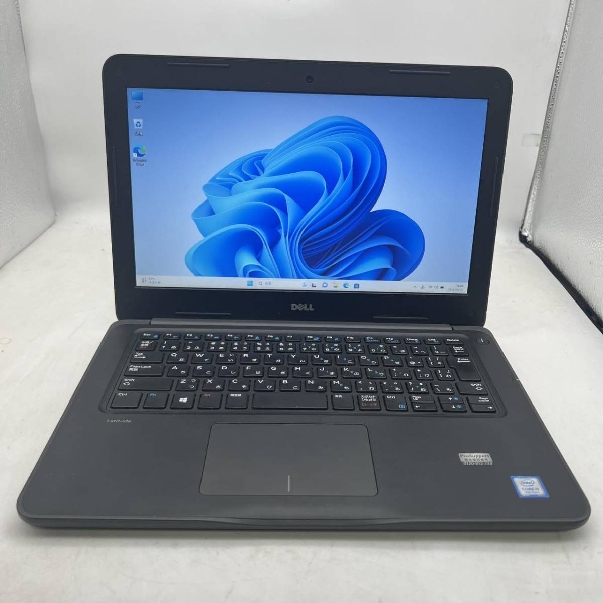 office 2019/Win11/DELL/Latiude 3380/第7世代 Core i5-7200U/メモリ 8GB/HDD 500GB /13.3インチ/Webカメラ/無線LAN/_画像1