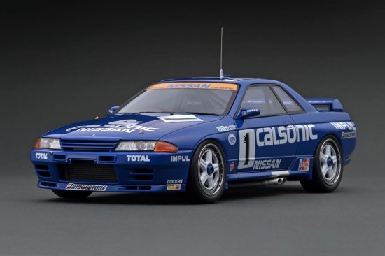 IG 2819 1/18 CALSONIC SKYLINE (#1) 1991 JTC イグニッションモデル
