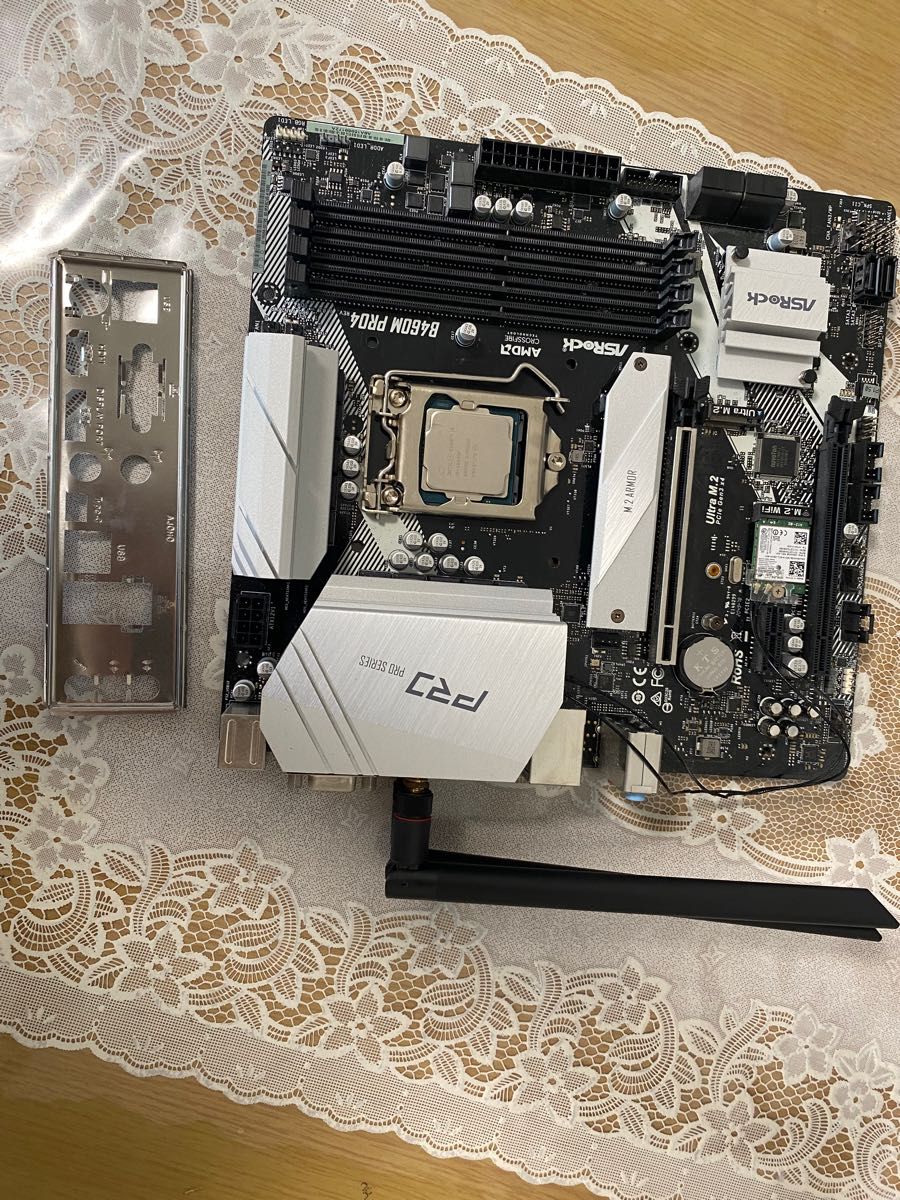 i5 10400F ASROCK B460m PRO4 Wi-Fi、Bluetooth付き オフィス用品 i5 10400F ASROCK B460m PRO4 Wi-Fi、Bluetooth付き オフィス用品