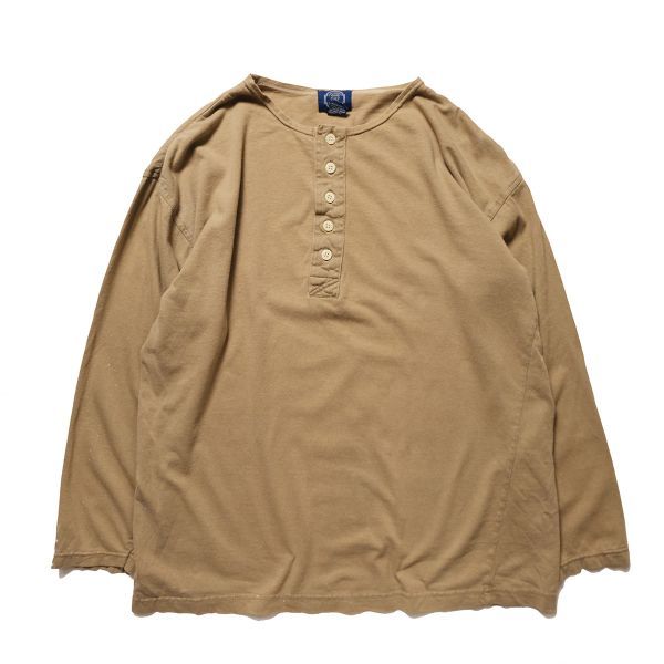 【送料関税無料】 80's 90's ギャップ GAP ヘンリーネック コットン Tシャツ 長袖 (M) タン系 ロンT 無地 ロングスリーブ 90年代 旧タグ オールド Y2K 長袖Tシャツ 【送料関税無料】 80's 90's ギャップ GAP ヘンリーネック コットン Tシャツ 長袖 (M) タン系 ロンT 無地 ロングスリーブ 90年代 旧タグ オールド Y2K 長袖Tシャツ