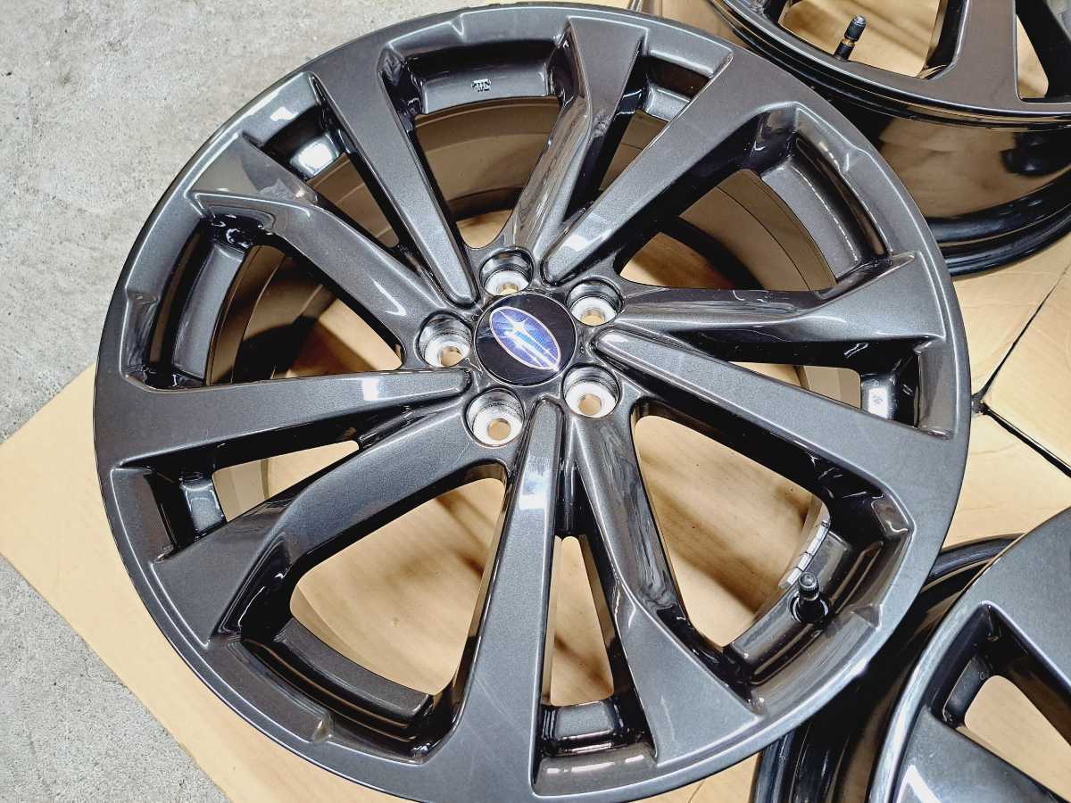 新車外し】スバル インプレッサスポーツ STIスポーツ 純正 ホイール 4
