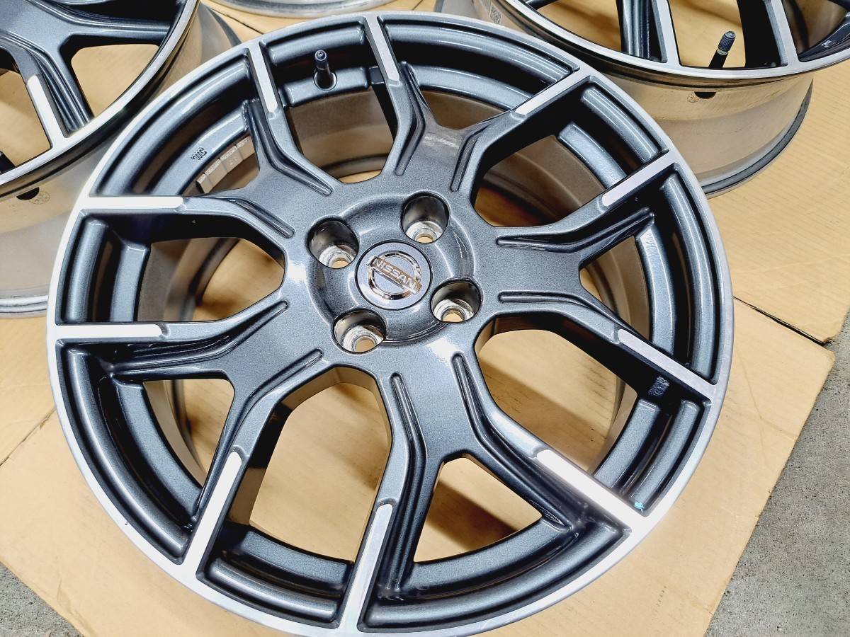 希少】日産 ノート ニスモS 純正 17インチホイール 4本セット 7.0J