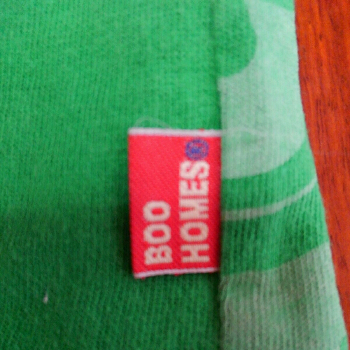 ブーフーウー　ブーホームズ　BOOHOMES　半袖Ｔシャツ　100㎝　中古　緑色　おサル_画像3