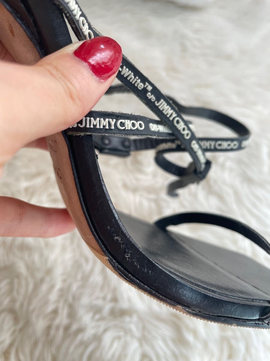 入手困難】Jimmy choo×off-white サンダル Jane 36|PayPayフリマ