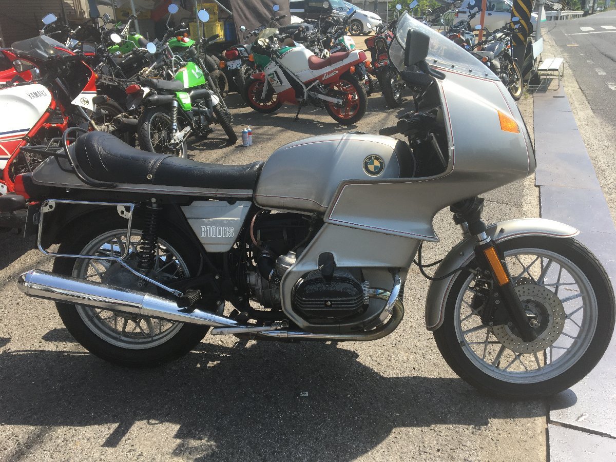 奇跡 1982年 BMW R100RS ツインサス 低走行1881km 保管車 実働 書類付