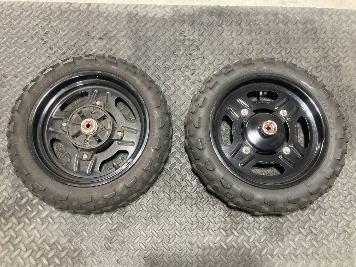 KSR 110 純正 ホイール MAXXIS フロント リア タイヤ セット 検 KSR 110 純正 ホイール MAXXIS フロント リア タイヤ セット 検