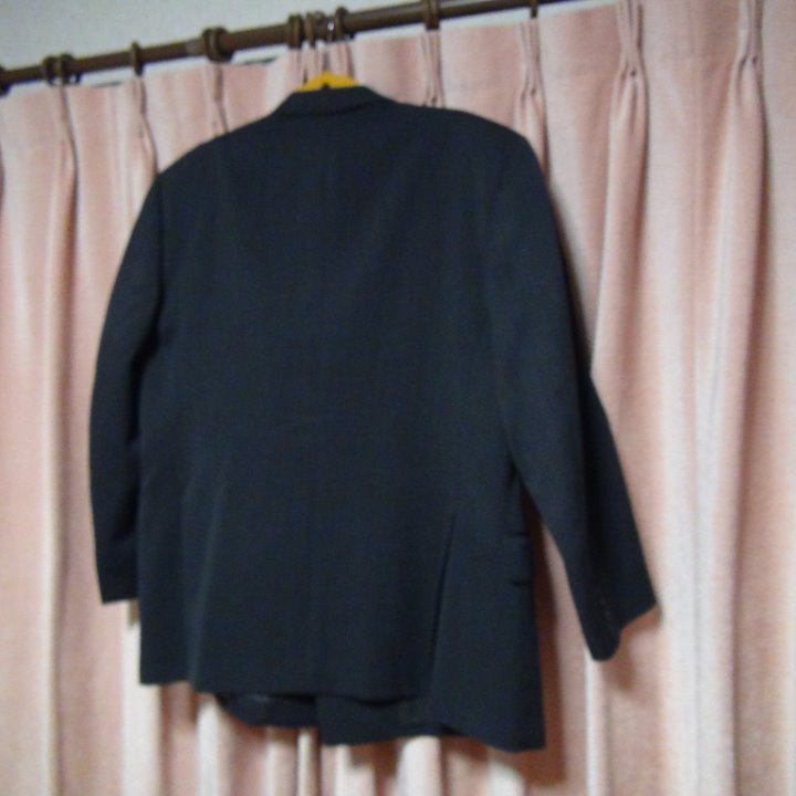 FABRIC　MADE　IN　ITALYのダブルのスーツ（XL)　グレイ_画像2