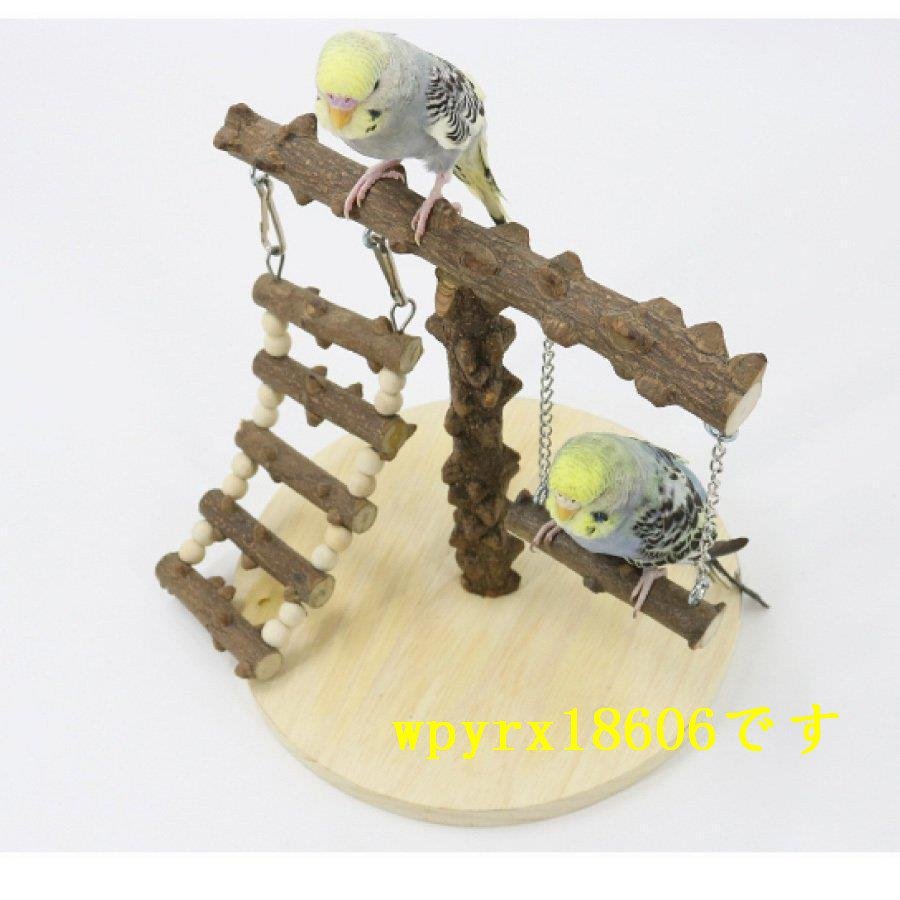  bird toy small bird parakeet parrot swing a attrition сhick -stroke less cancellation swing ... tree playing -stroke less cancellation motion .. present cage 