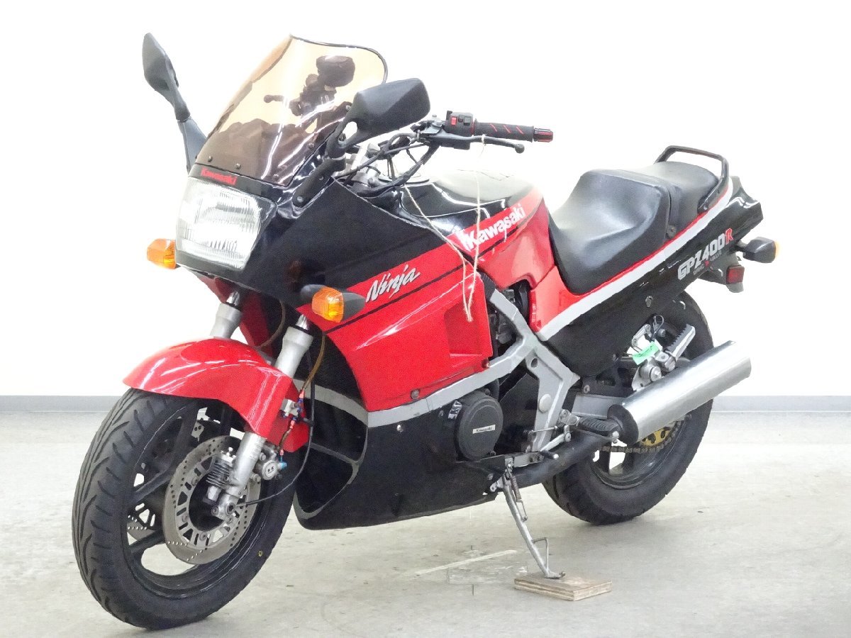 特別出品 カワサキ GPZ400R 【動画有】 ローン可 車検残有 ZX400D Ninja 400cc 旧車 水冷 KAWASAKI 売り切りの画像3