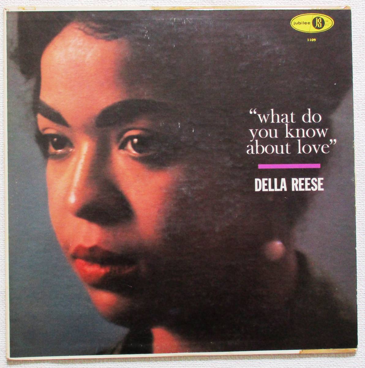 Della Reese ＂ What Do You Know About Love ? ” 　30㎝LP USAオリジナル　195ｇ超重量盤_画像1