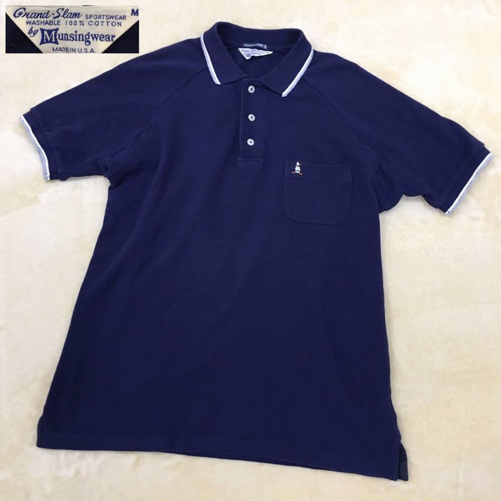 grand slam Munsingwear USA製 グランドスラム 狭 マンシング grand slam Munsingwear USA製 グランドスラム 狭 マンシング