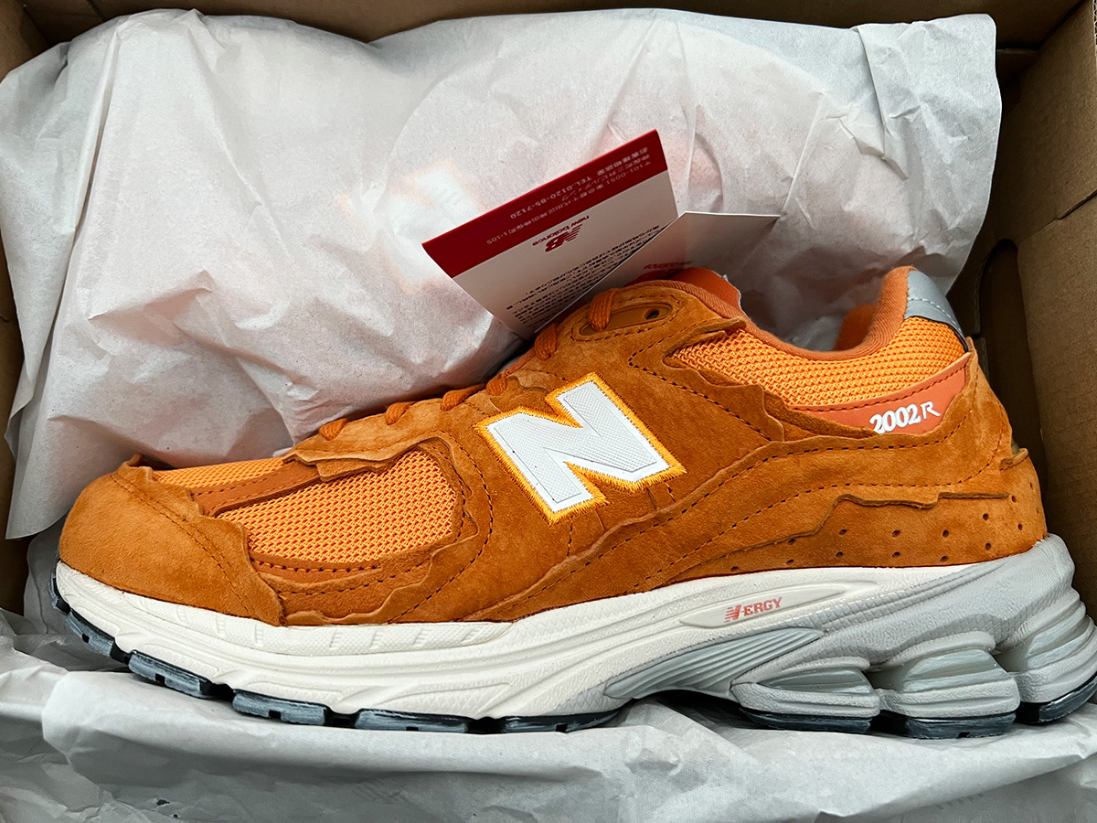 New Balance 2002R Protection Pack Orange 27.5cm M2002RDE 新品 国内