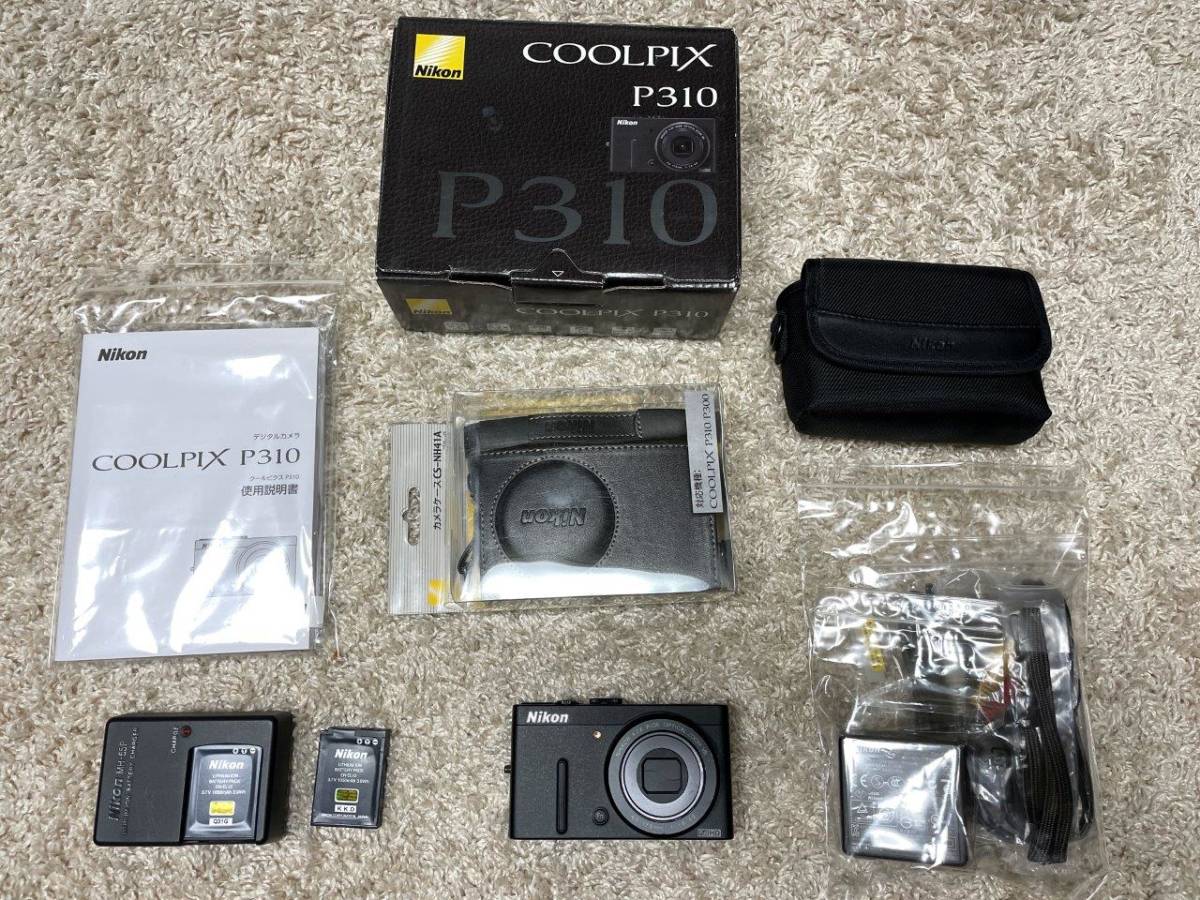 完売】 デジカメ クールピクス P310 COOLPIX ニコン Nikon ブラック