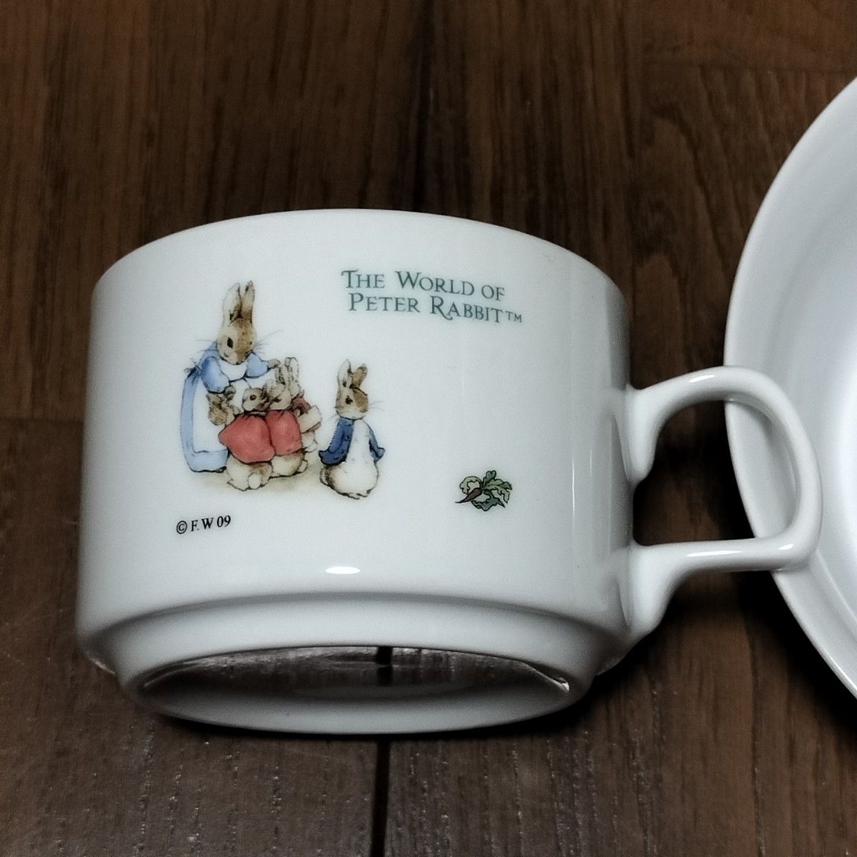 【未使用】ピーターラビット 食器 ペア セット  ケンタッキー PETER RABBIT