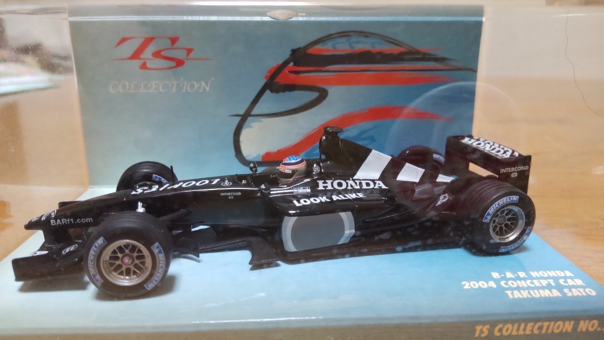 PMA 1/43 BAR ホンダ 2004 コンセプトカー 佐藤琢磨 TS COLLECTION TAKUMA SATO 送料無料の画像1