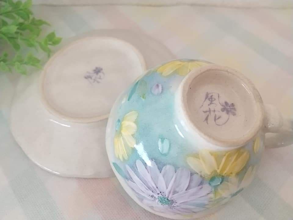ゆずりは工房の姉妹ブランド 工房風花 彩バラ 8号土鍋-