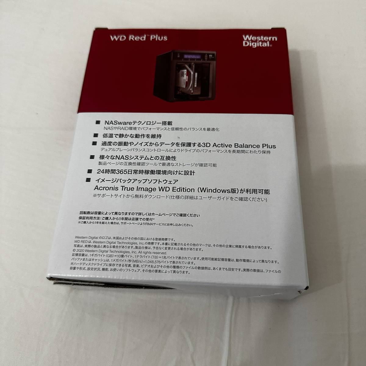 新品未使用WD Red Plus ウエスタンデジタル3.5インチHDD