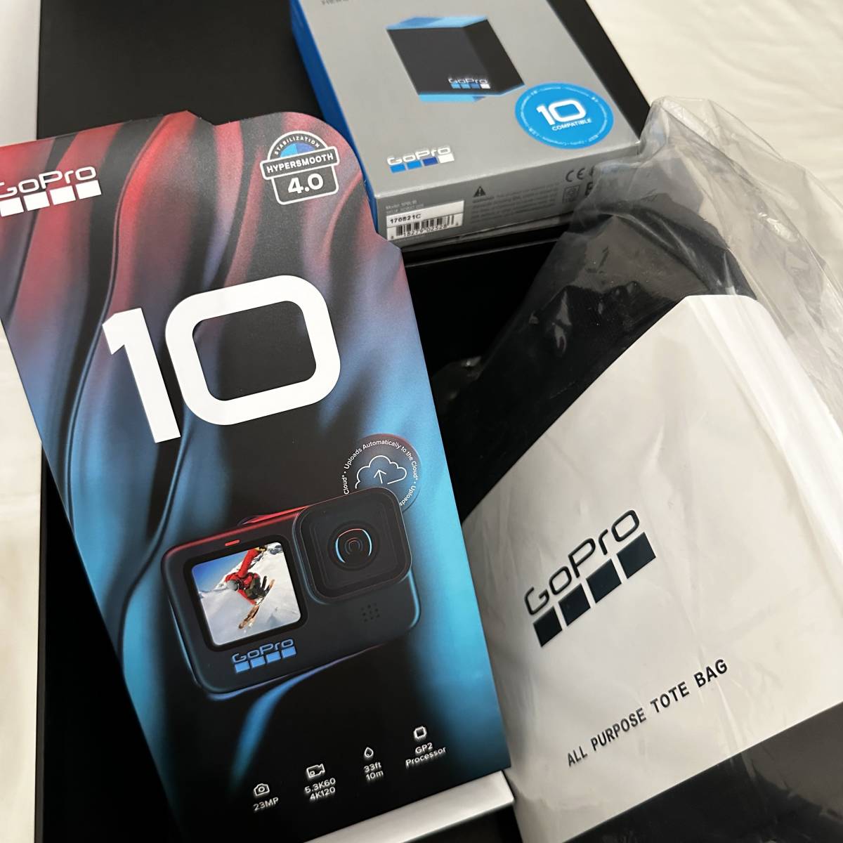 新品同様 GoPro HERO10 Black ブラック 限定公式デイリーシュート