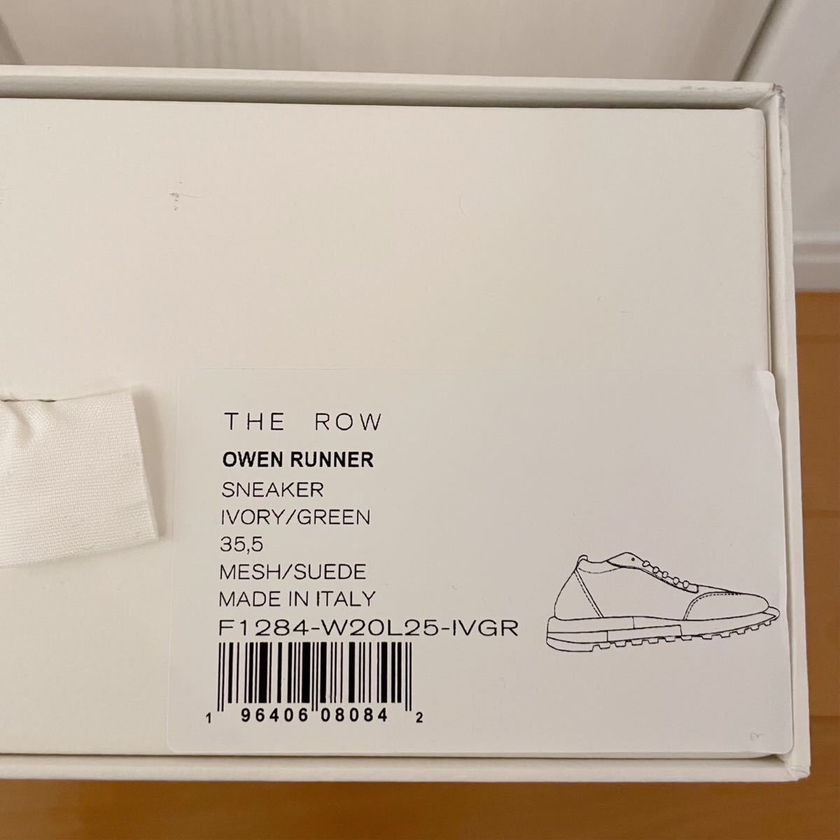新品 THE ROW ザロウ2022AW スニーカー OWEN RUNNER 35.5 定価 115,500