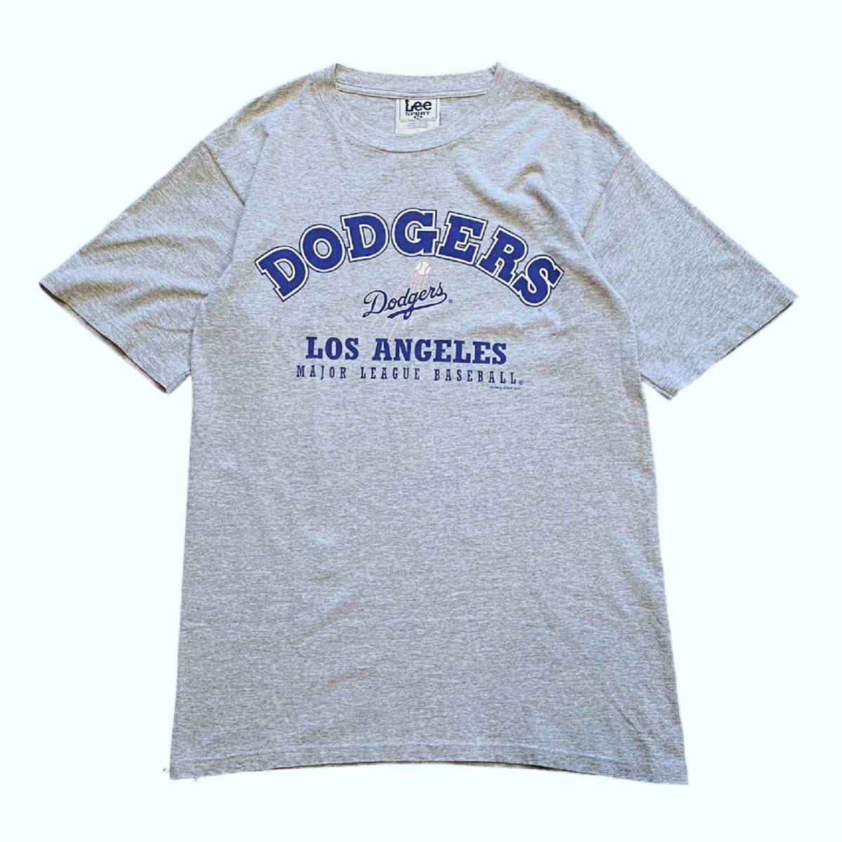 90's 1997年 LA DODGERS ドジャース ヴィンテージ Tシャツ MLB NUTMEG オフィシャル 当時物 野球 ベースボール USA アメリカ Lee sport_画像2